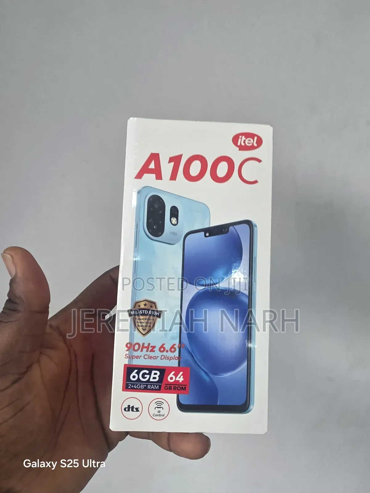 New Itel A100C 64 GB Blue