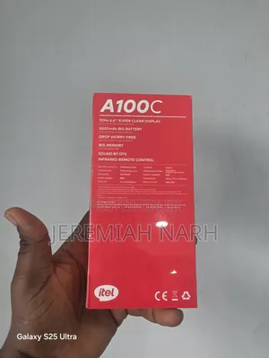 New Itel A100C 64 GB Blue