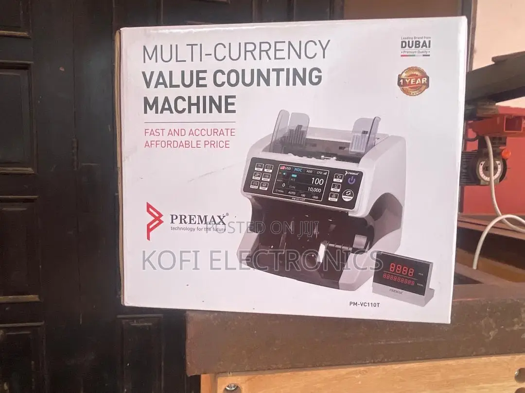 Premax Pm-Vct110money Counter Accurate Dependable