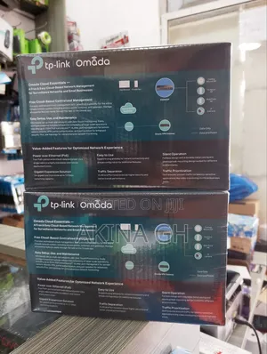 Tp Link Omada 6 Port Gigabit Easy Managed Poe+ Switch (Es206gp)