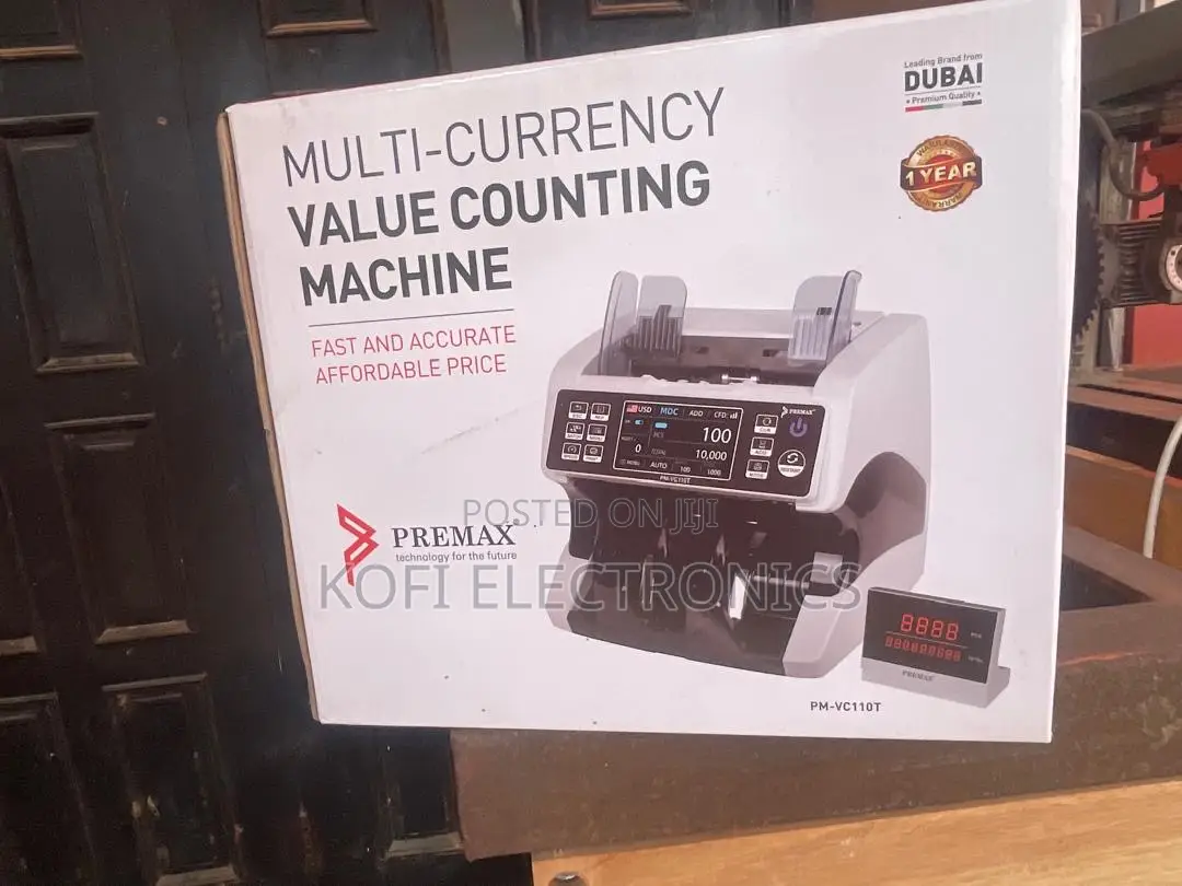 Premax Pm-Vc110t Currency Counter Smart Cash Management