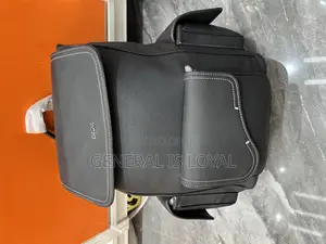 Dior Black Leather Backpack