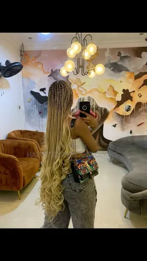 Knotless French Curls