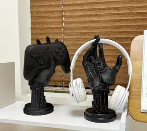 Punk-Style Robotic Arm Display Stand With Abs Storage Rack