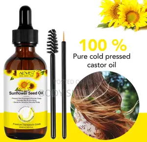 Organic Sunflower Seed Oil for Skin and Hair
