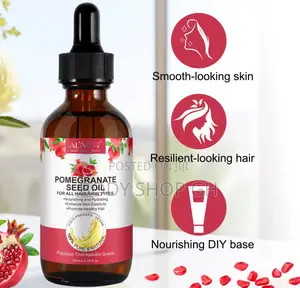 Pomegranate Seed Oil, 100% Pure Cold Pressed for Hair and Skin