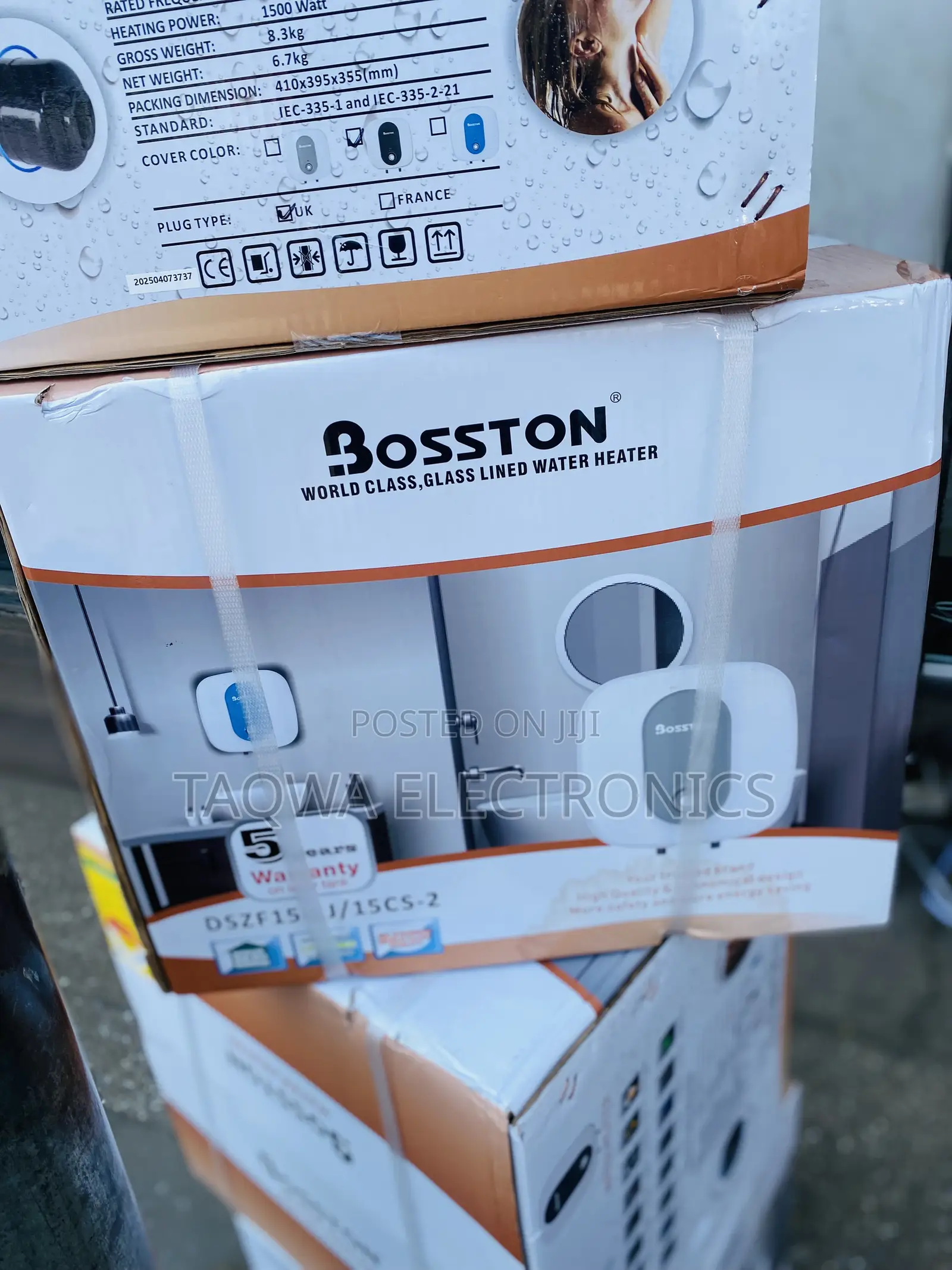 Abs Plastic Body Bosston 10l Water Heater