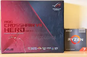 Ryzen 7 5700x Cpu + Asus Rog Crosshair Vii Wifi Board