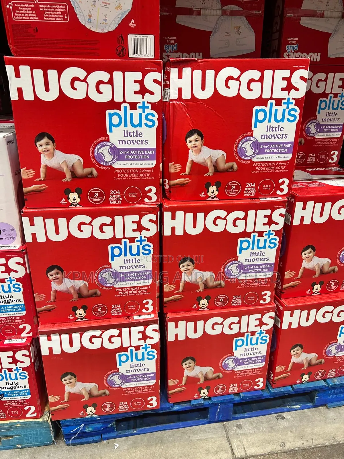 Huggies Plus Diapers(1,2 and 3)