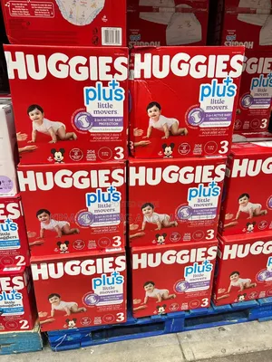 Huggies Plus Diapers(1,2 and 3)