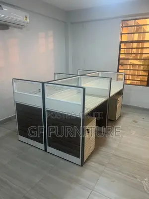 Four-Person Office Workstation