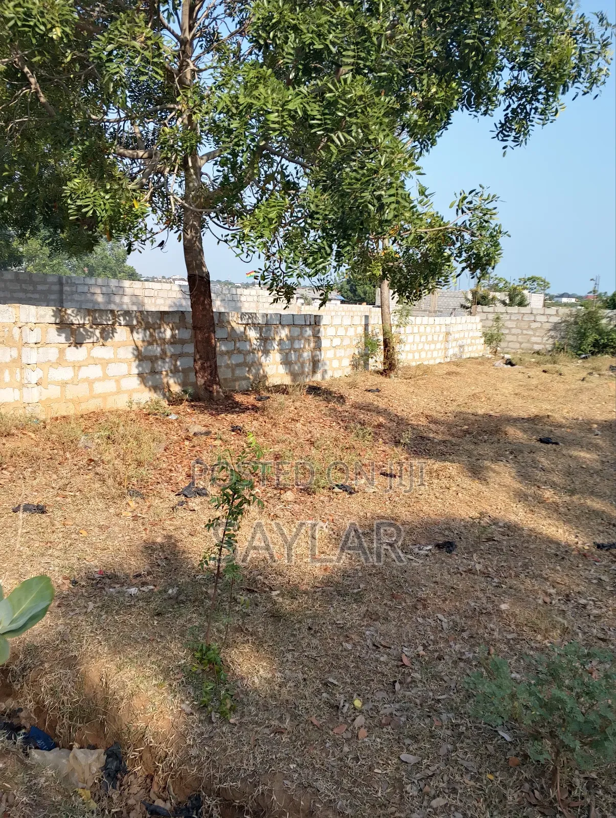 2 Plots Already Fenced Close to the Chief Palace for Sale