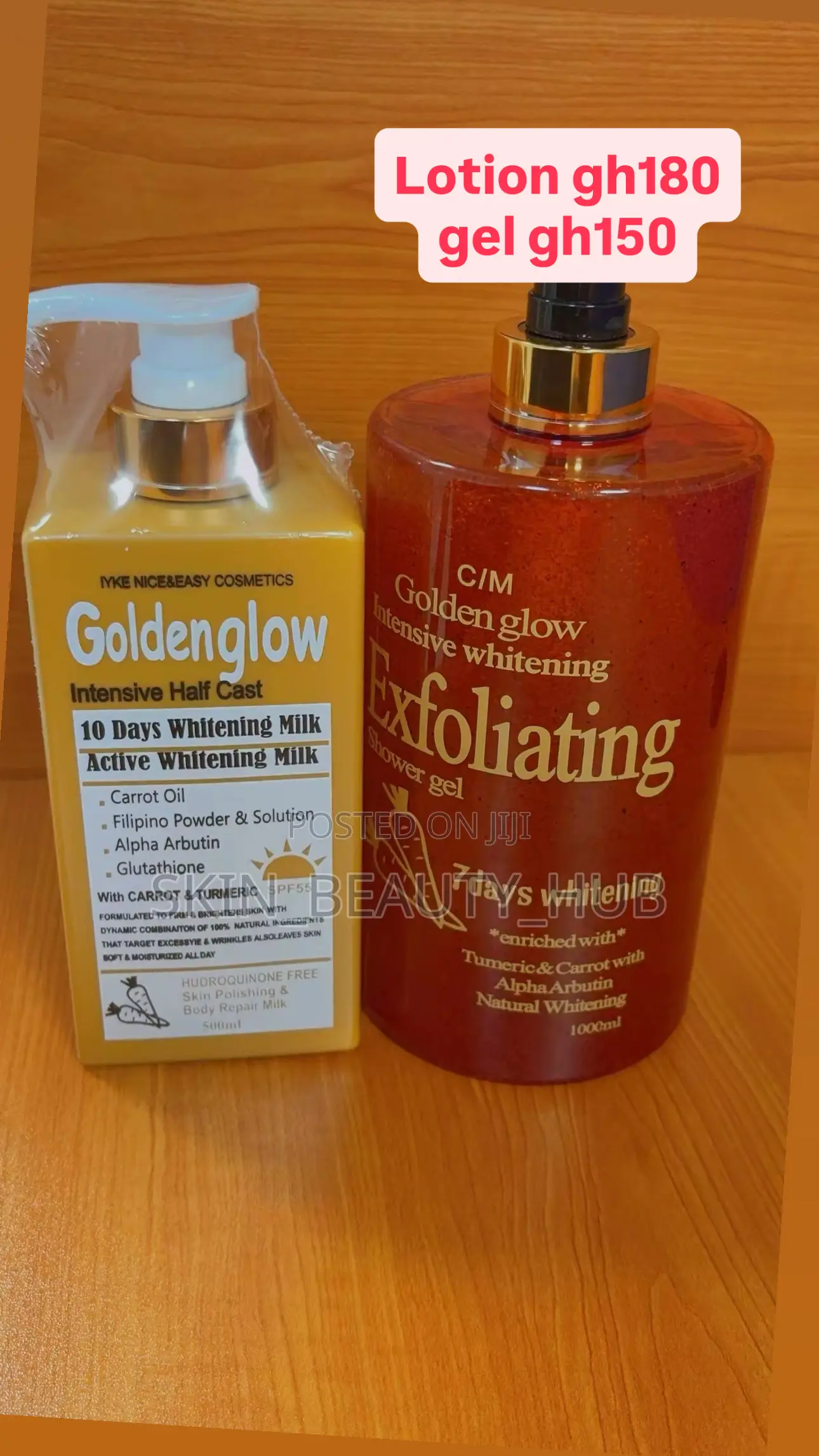 Golden Glow Intensive Half Cast 10 Days Lotion