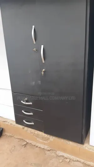 Black 2in1 Wardrobe Available as Seen