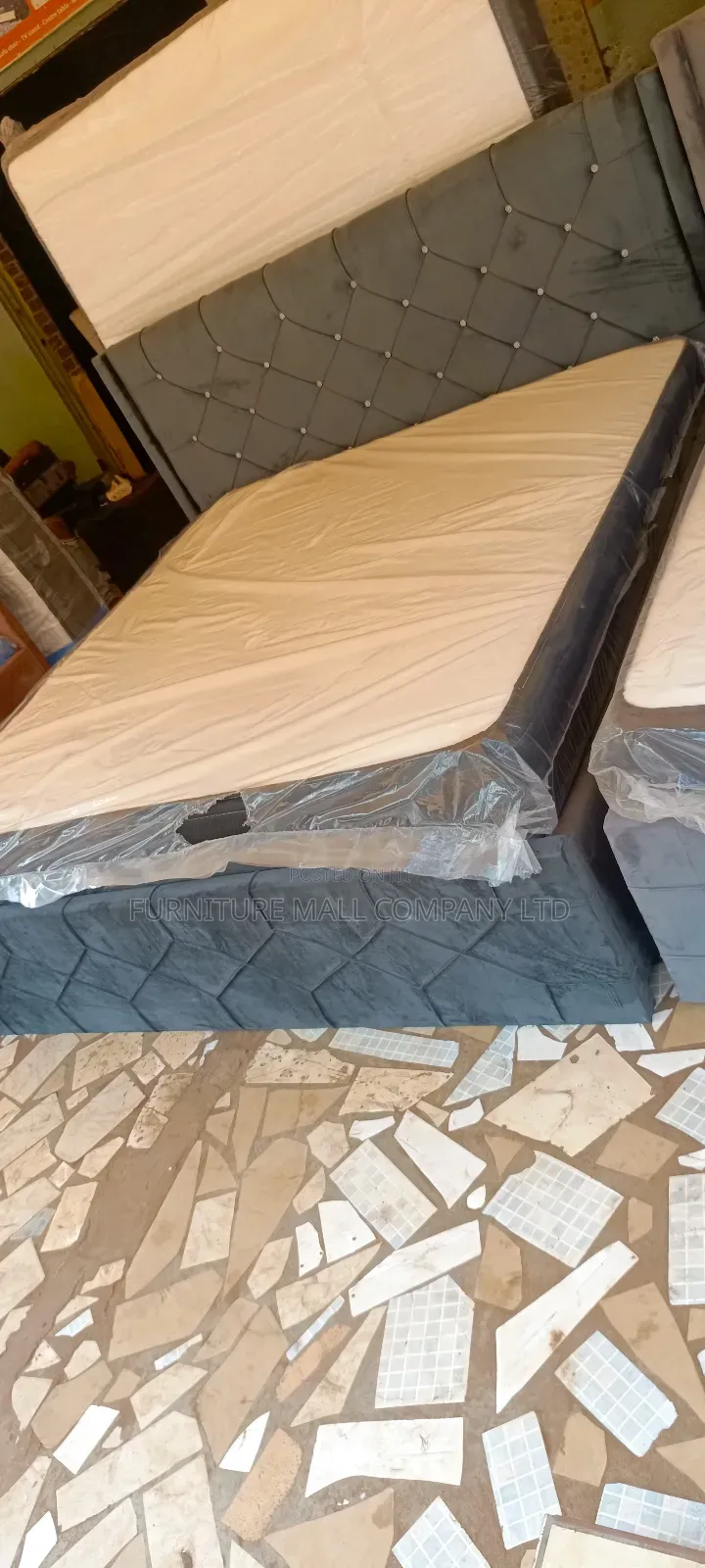 A Must Have 72x75 Queens Frame Plus Mattress