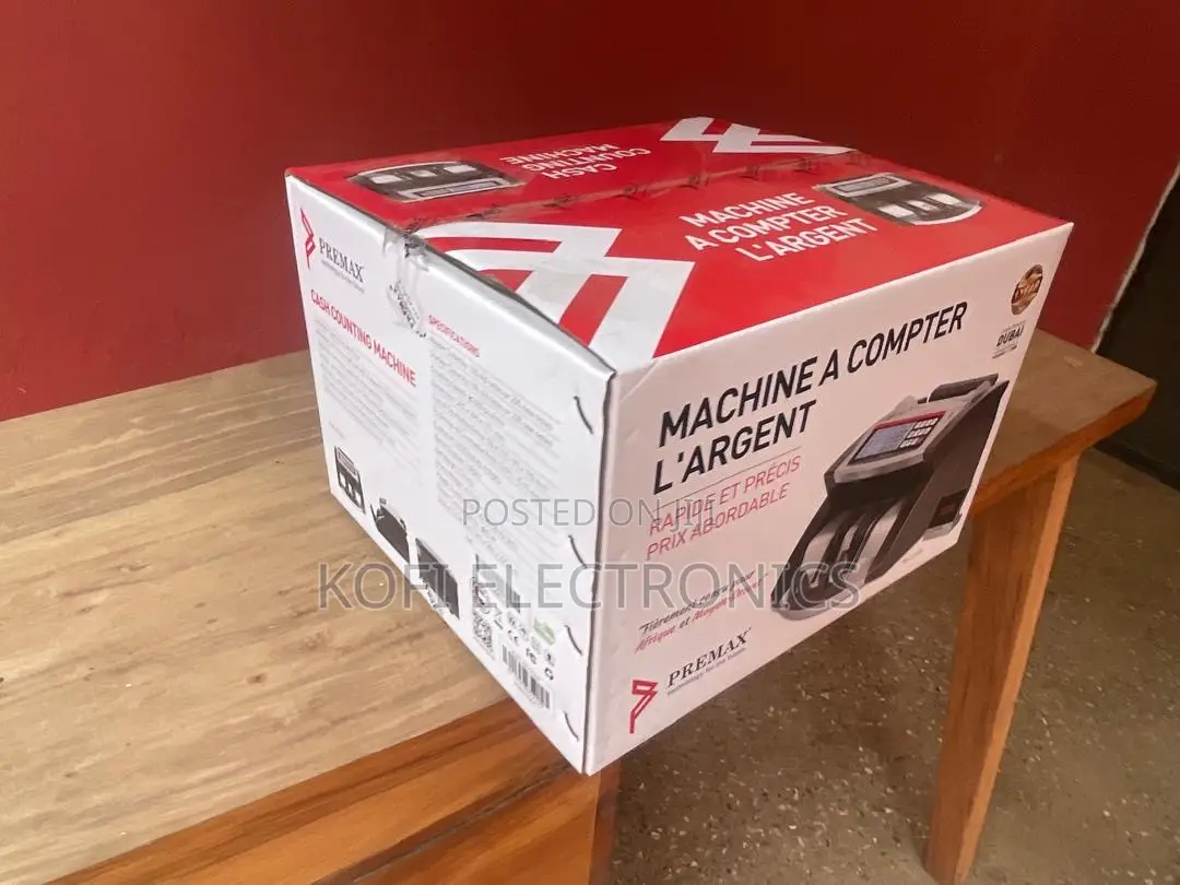 Premax Pm-Cc25d Money Counter High-Speed Operation