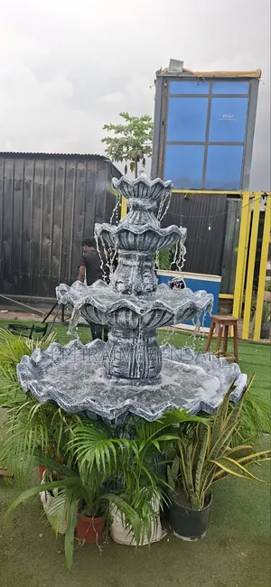 Waterfalls and Water Fountain