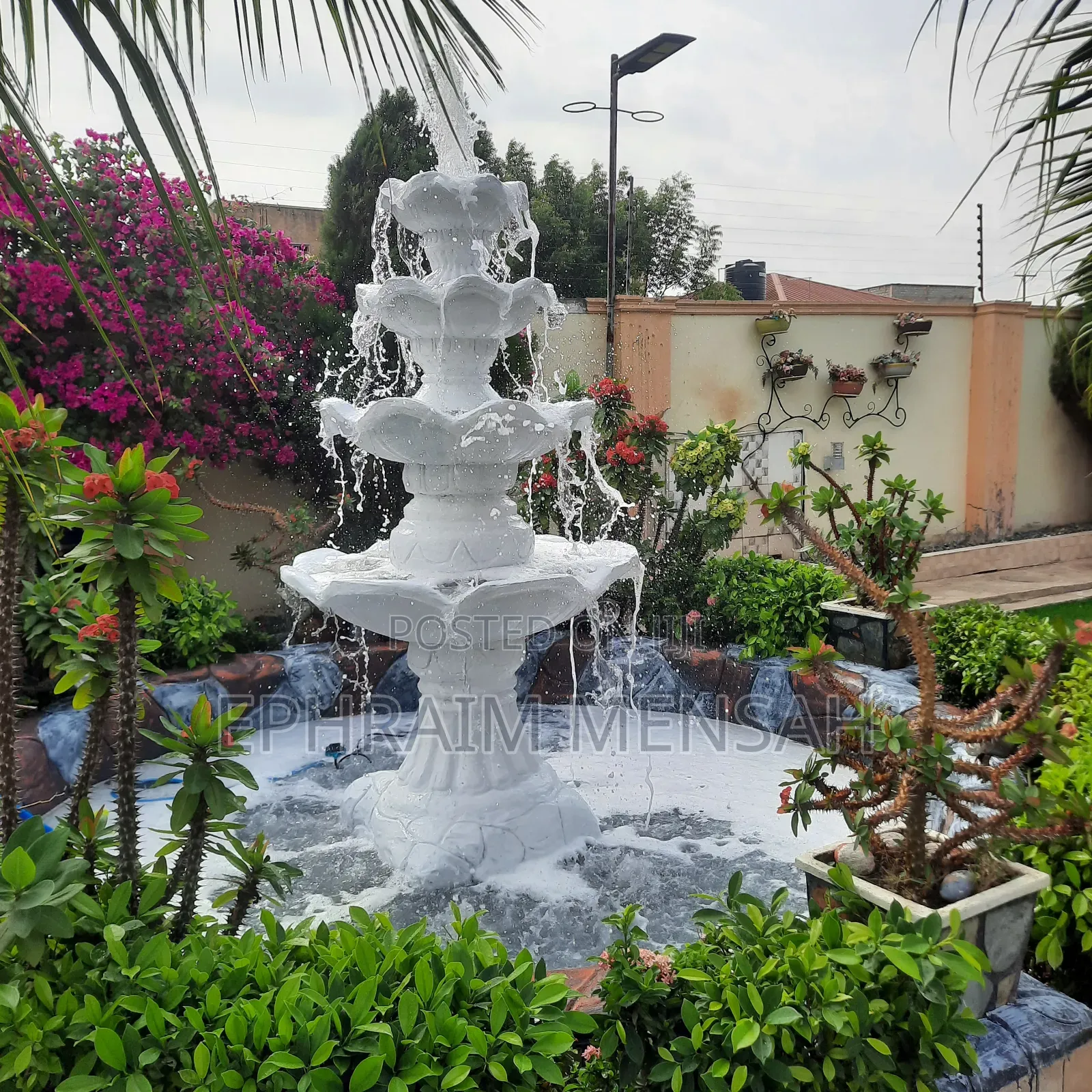 Waterfalls and Water Fountain