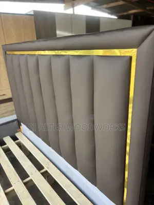 Leather Queensize Bed
