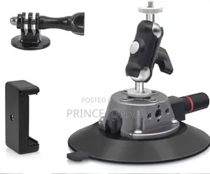 Camera Suction Cup With Ball Head Magic Arm Camera Car Mount