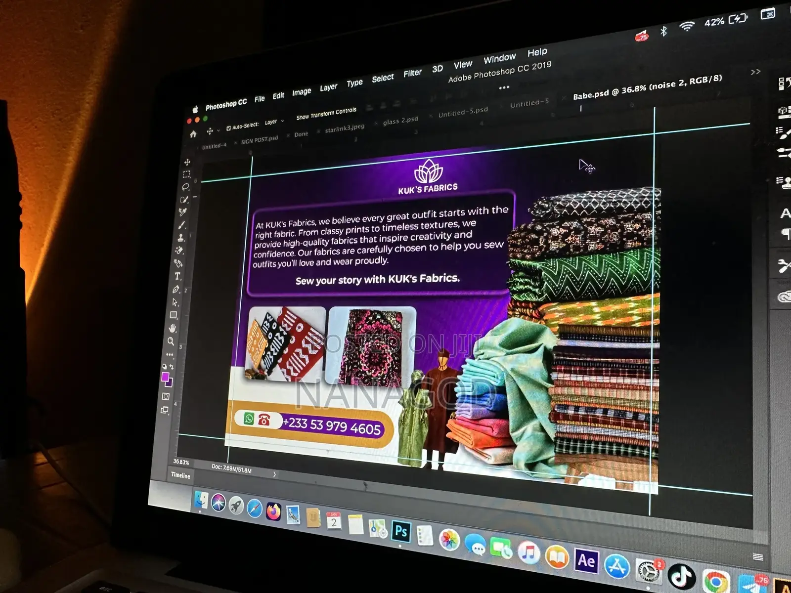 Graphic Designer, Web Developer, Video Editor and Social Media Manager
