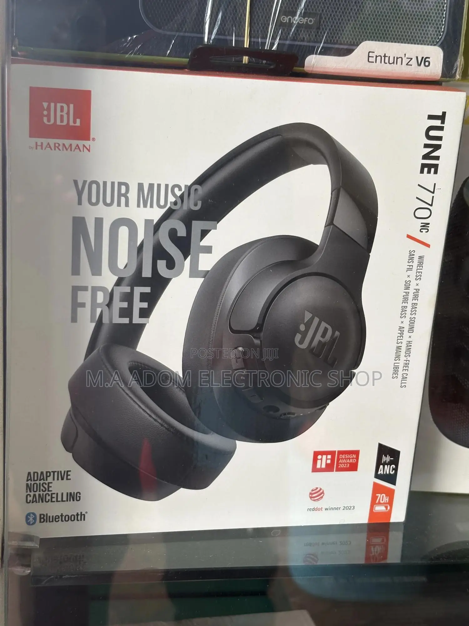 Jbl Tune 770nc - Adaptive Noise Cancelling Smart Ambient Wireless
