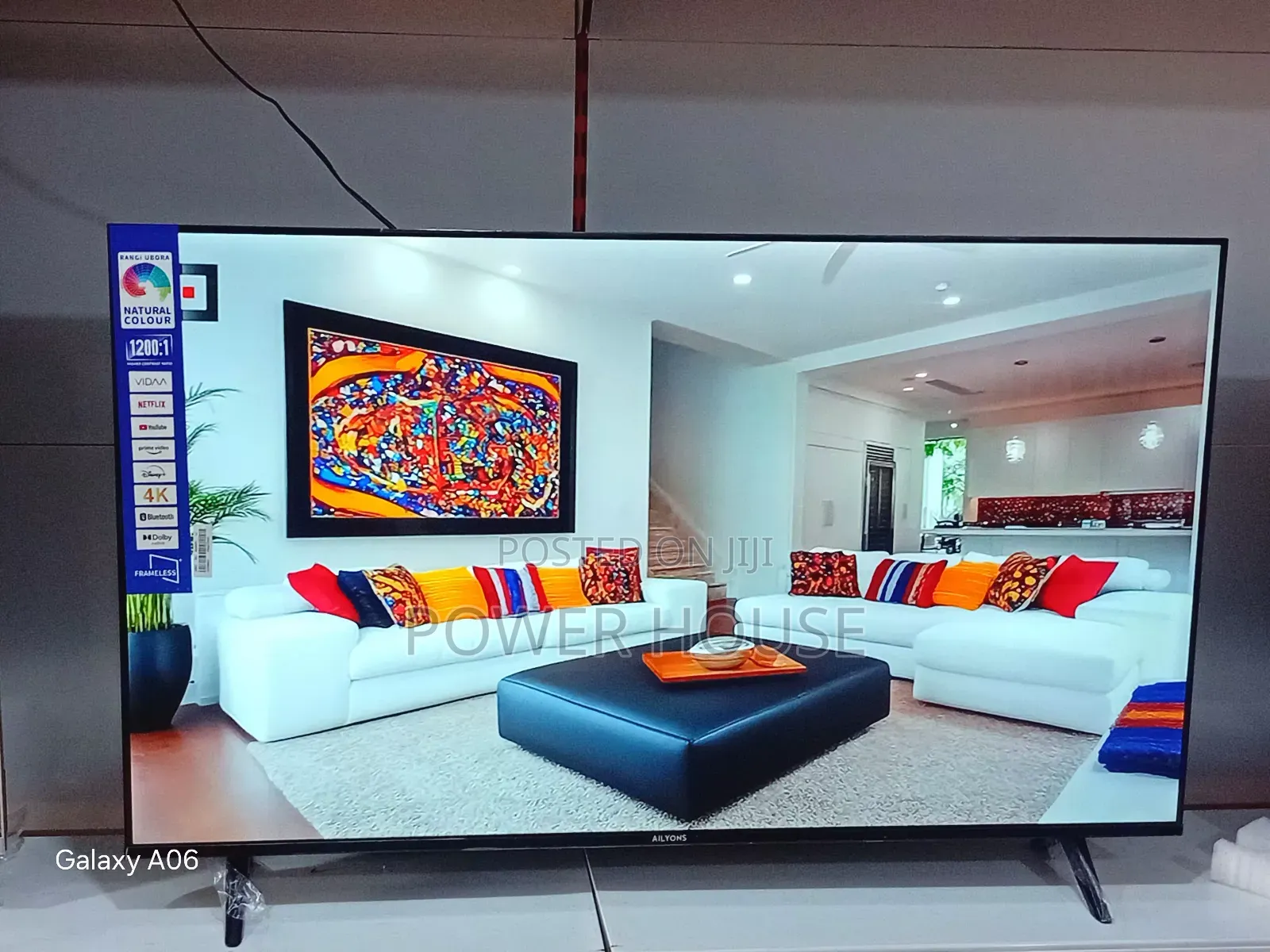 Ailyons 55′′ Smart Tv – Big Screen Experience