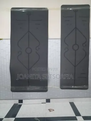 Portion Line Yoga Mat