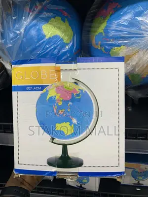 Globe - 32cm , 21.4cm , 14. 2 Cm