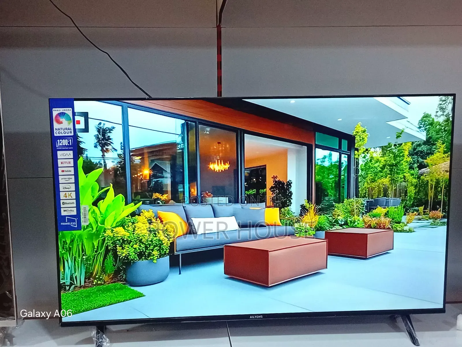 Ailyons 55-Inch Tv – Clean Design Smart Tech