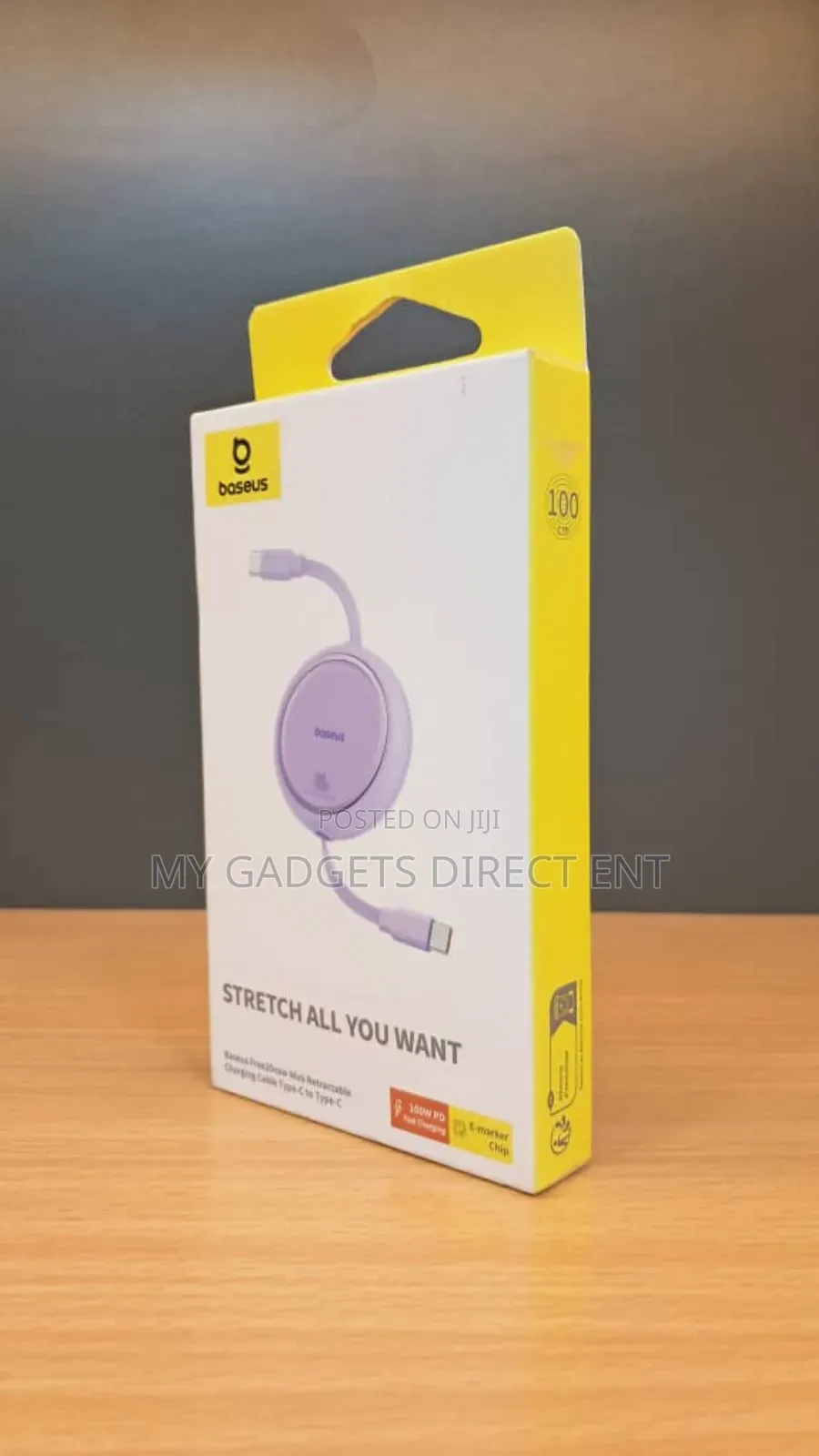 Baseus Free2draw Mini Retractable Charging Cable C to C