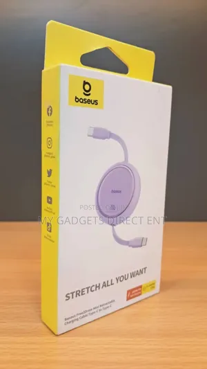 Baseus Free2draw Mini Retractable Charging Cable C to C