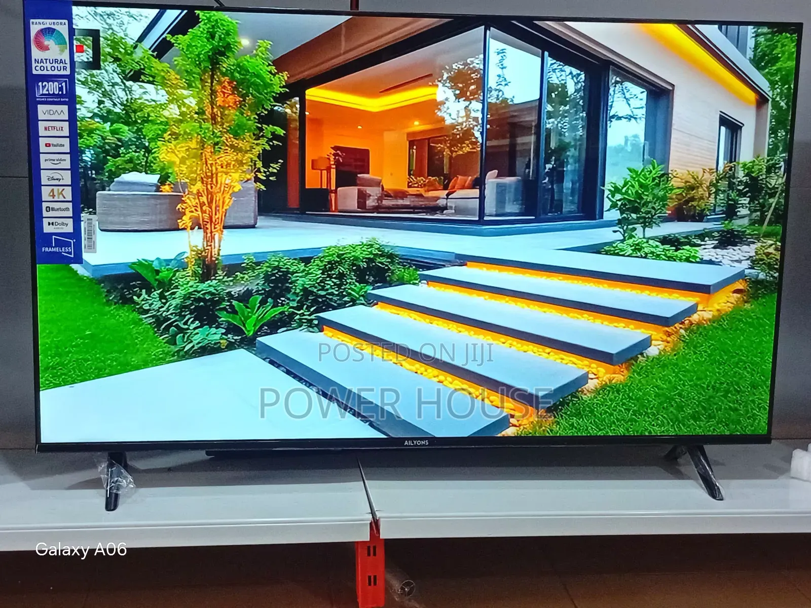 Ailyons 55′′ Smart Tv – Wide Screen Enjoyment