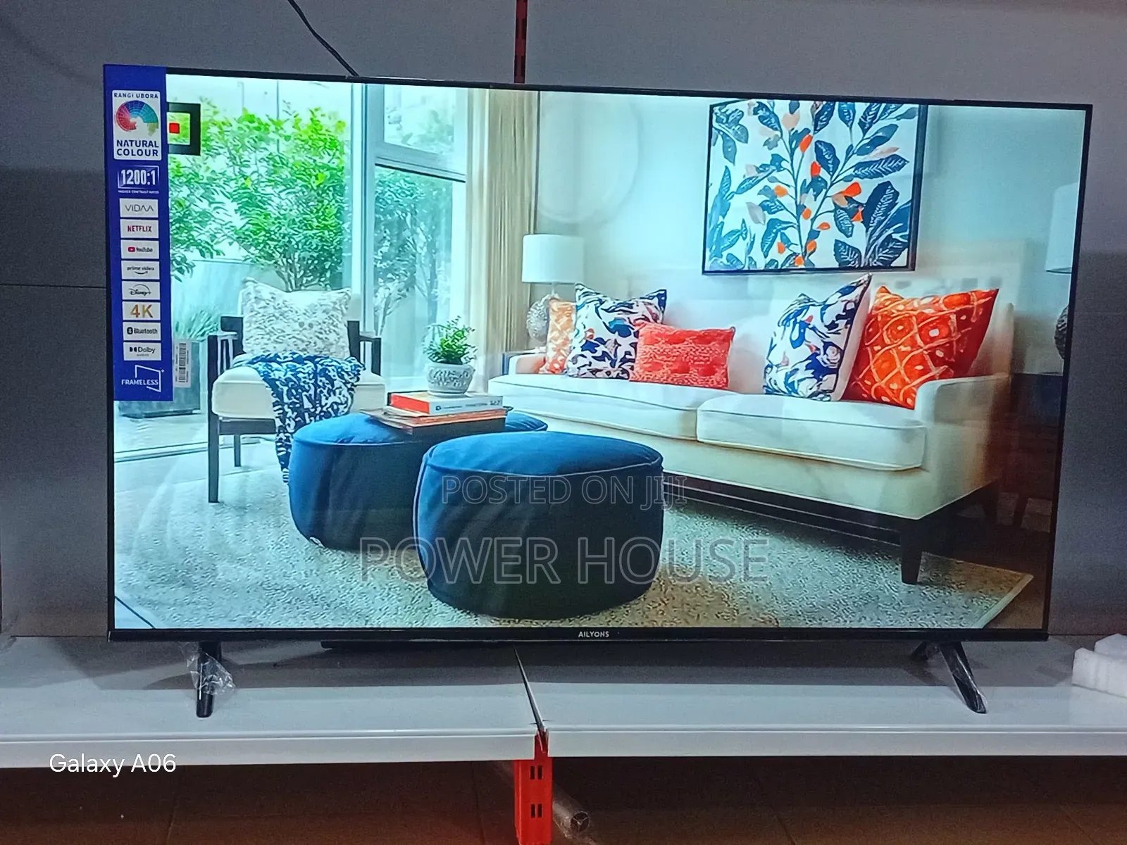 Ailyons 55′′ Smart Tv – Wide Viewing Angle