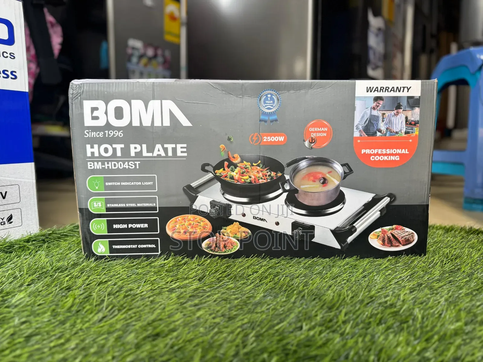Boma 2 in 1 Electric Stove