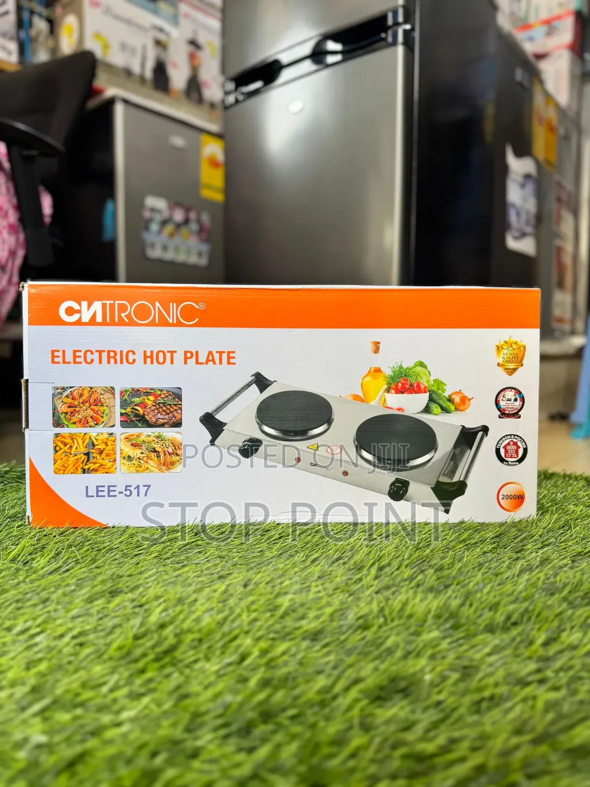 Cntronic 2 in 1 Electric Stove
