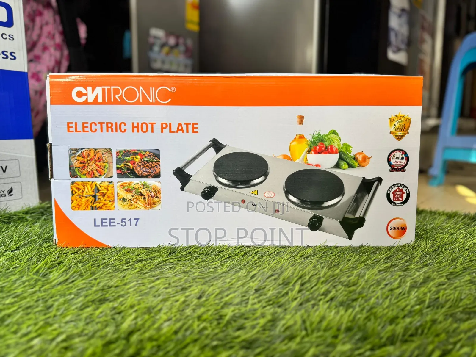 Cntronic 2 in 1 Electric Stove