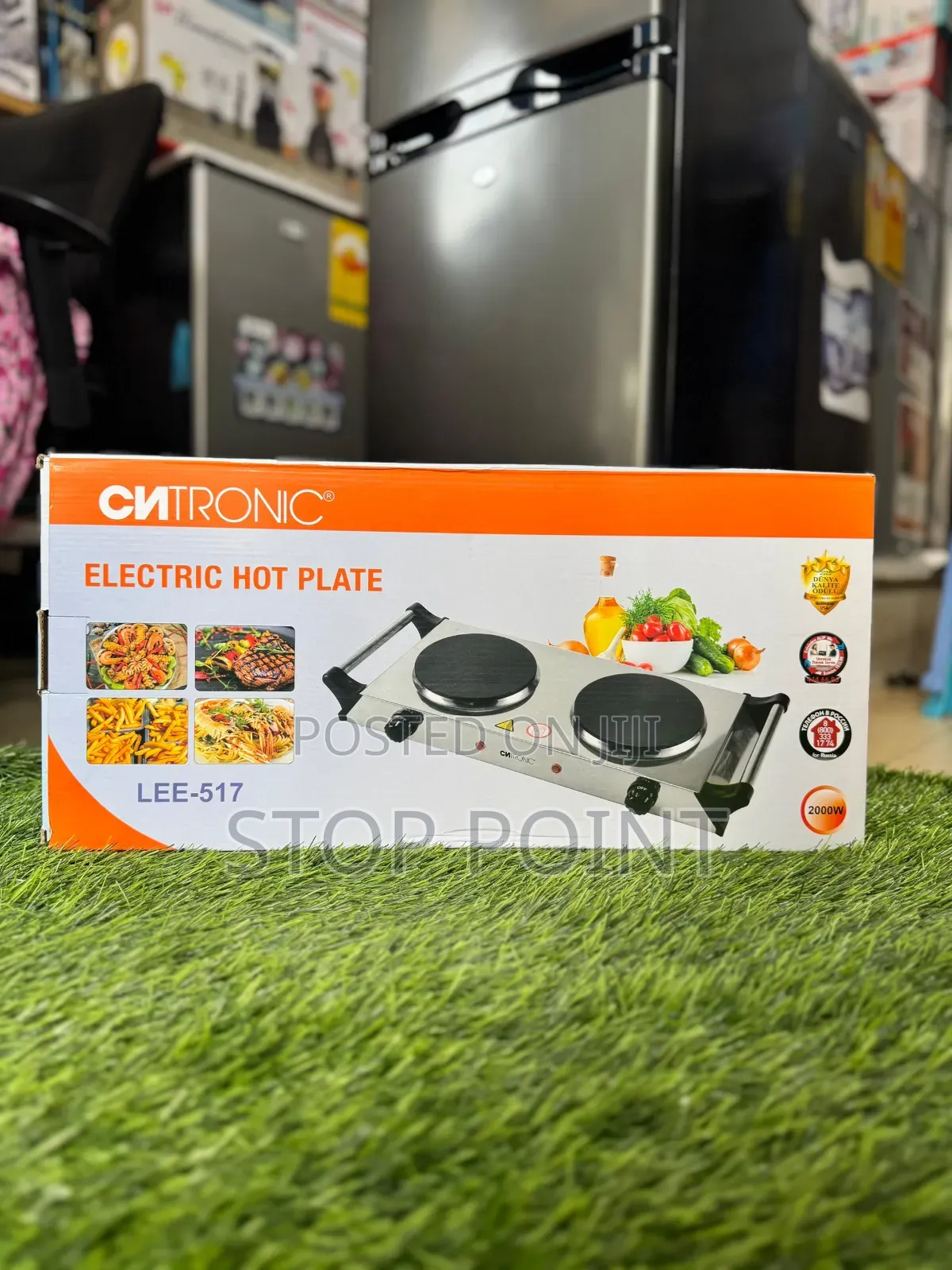 Cntronic 2 in 1 Electric Stove