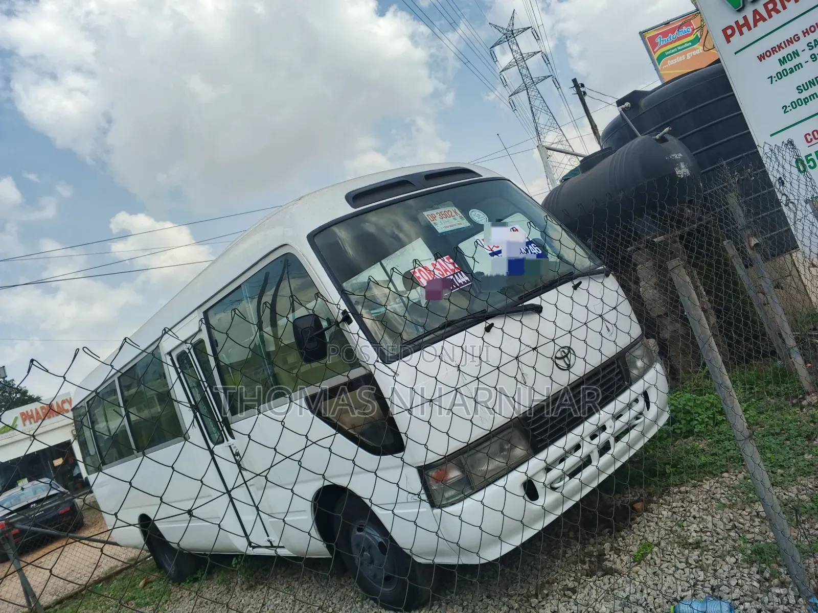 Toyota Coaster 2018 White