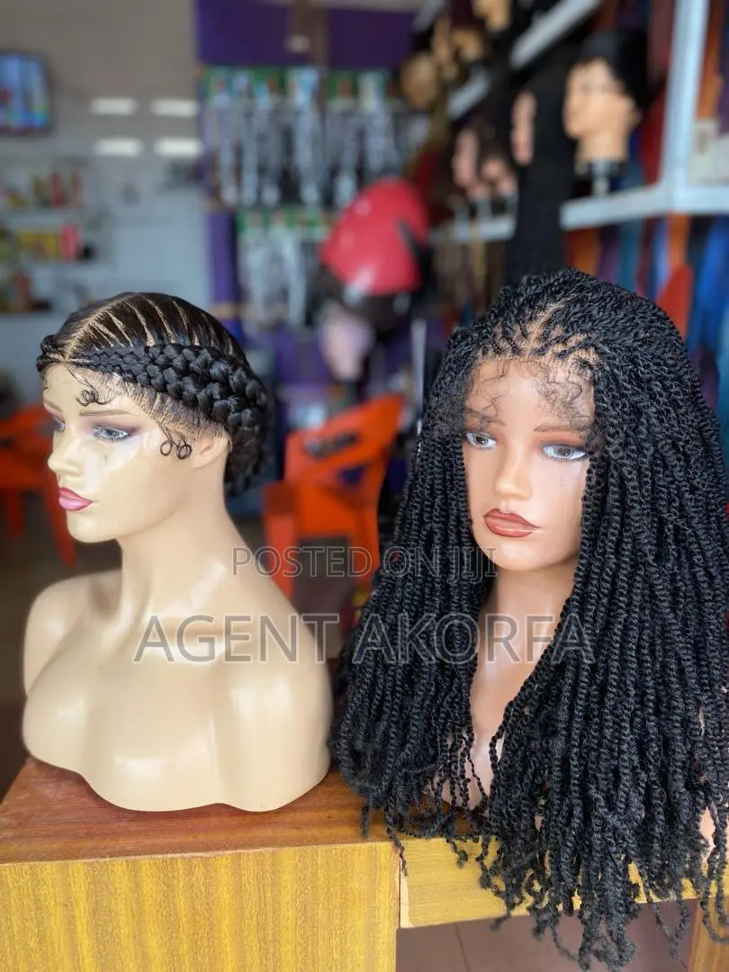 Twisted Cornrows Wig Cap