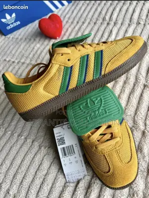 Adidas Originals Samba Lt Yellow/Green Gum