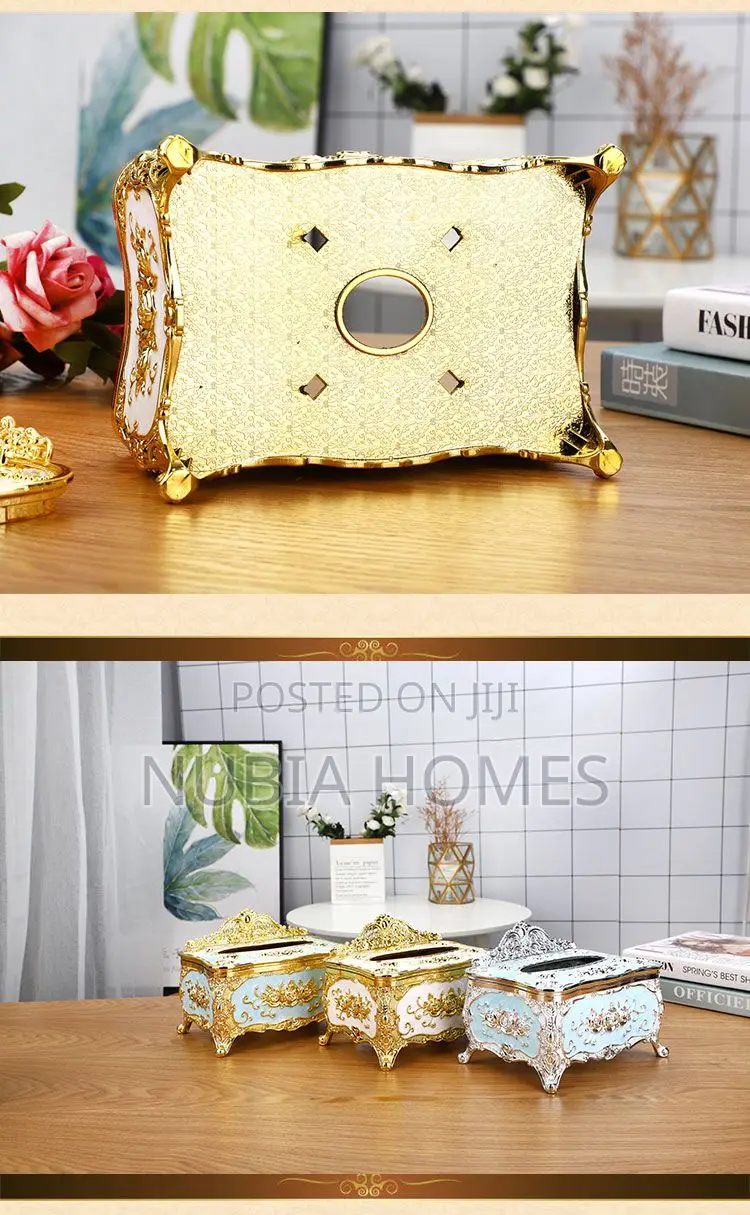 Designer Tissue Paper Containers
