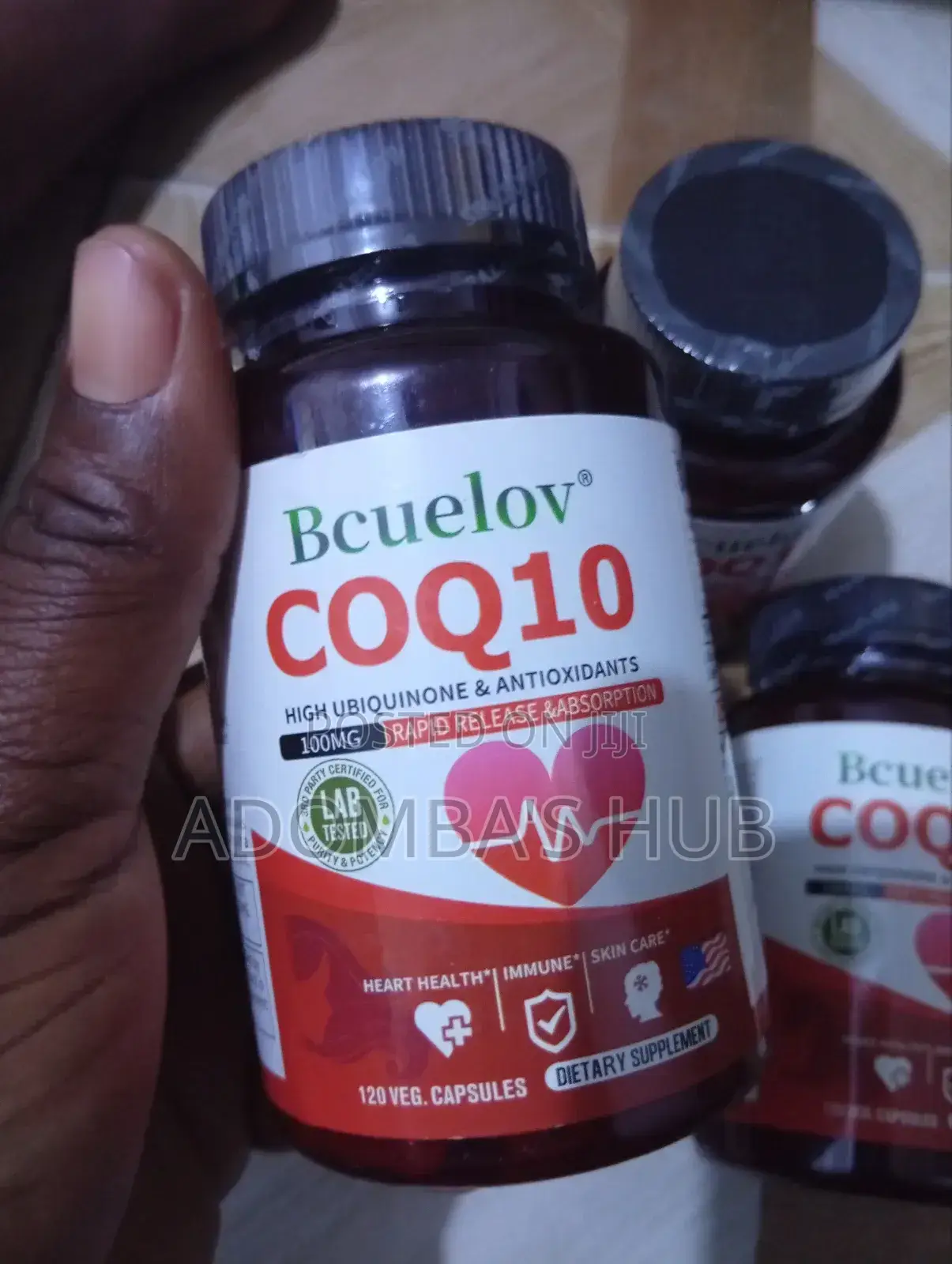 Bcuelov Coq10 100mg – Heart Energy Support Supplement