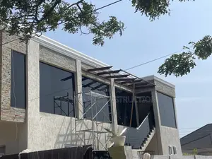 80% Done High Premium Hanging Pergola Installation
