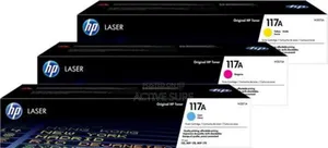 Hp 117a Original Toner Cartridge, All Color Available, Sharp Prints.