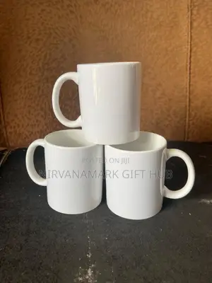 White and Magic Ceramic Mugs