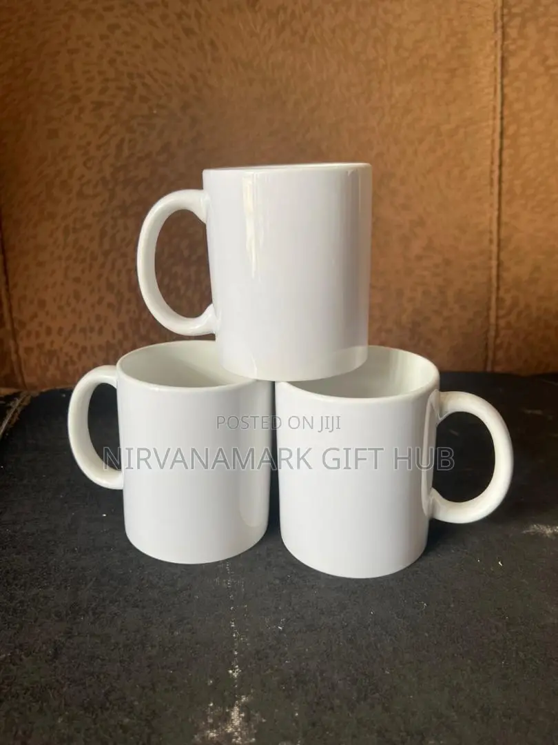 White and Magic Ceramic Mugs