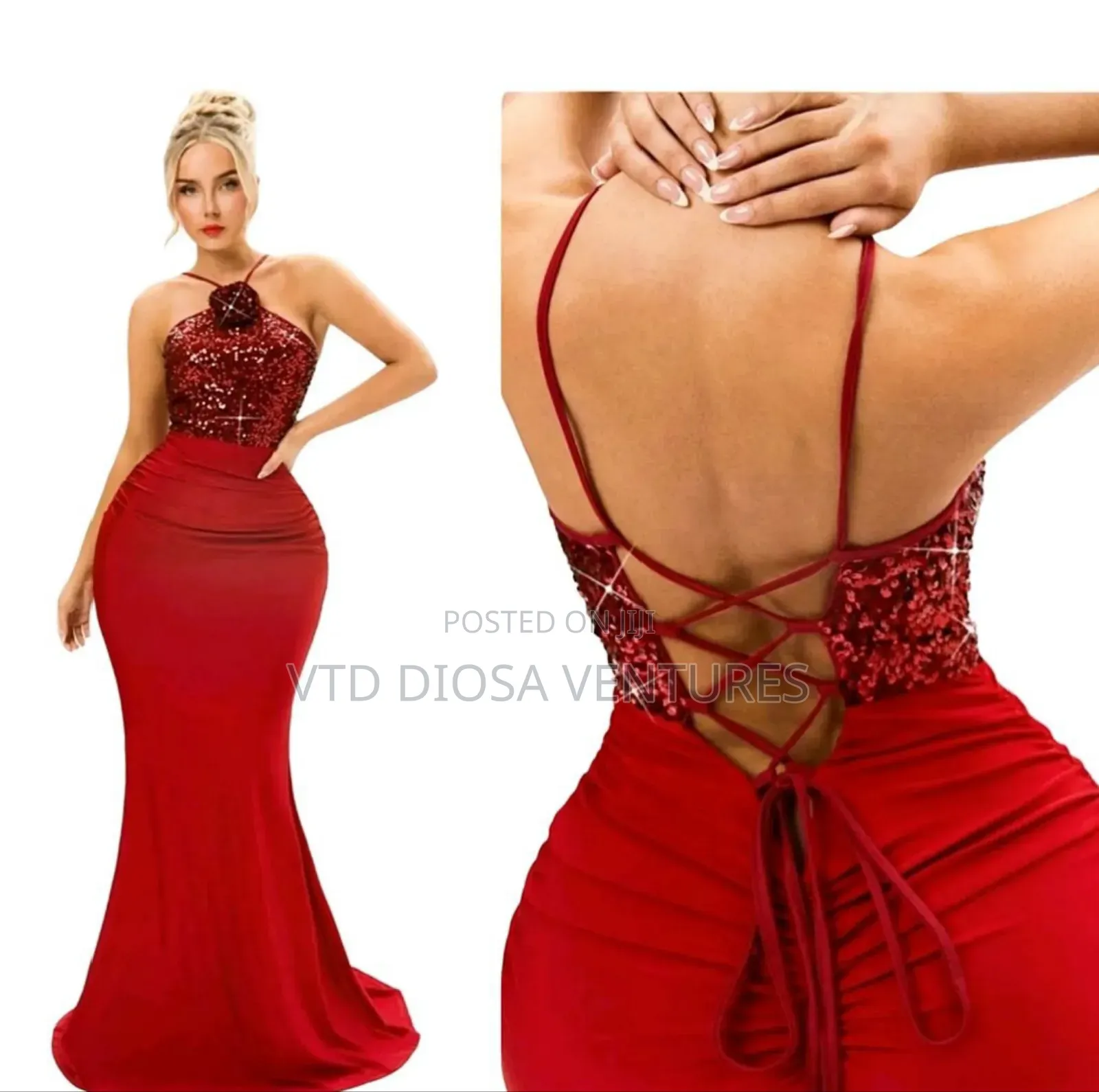 Alluring Mermaid Dinner Dress