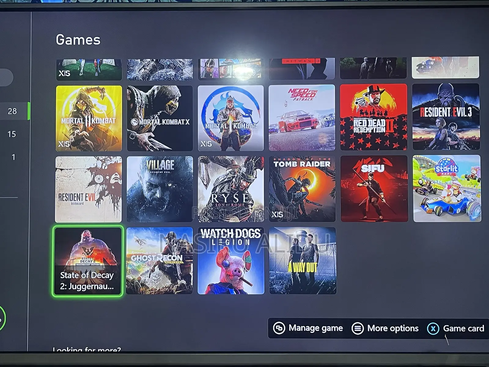 Xbox Series S With 20 Games Loaded