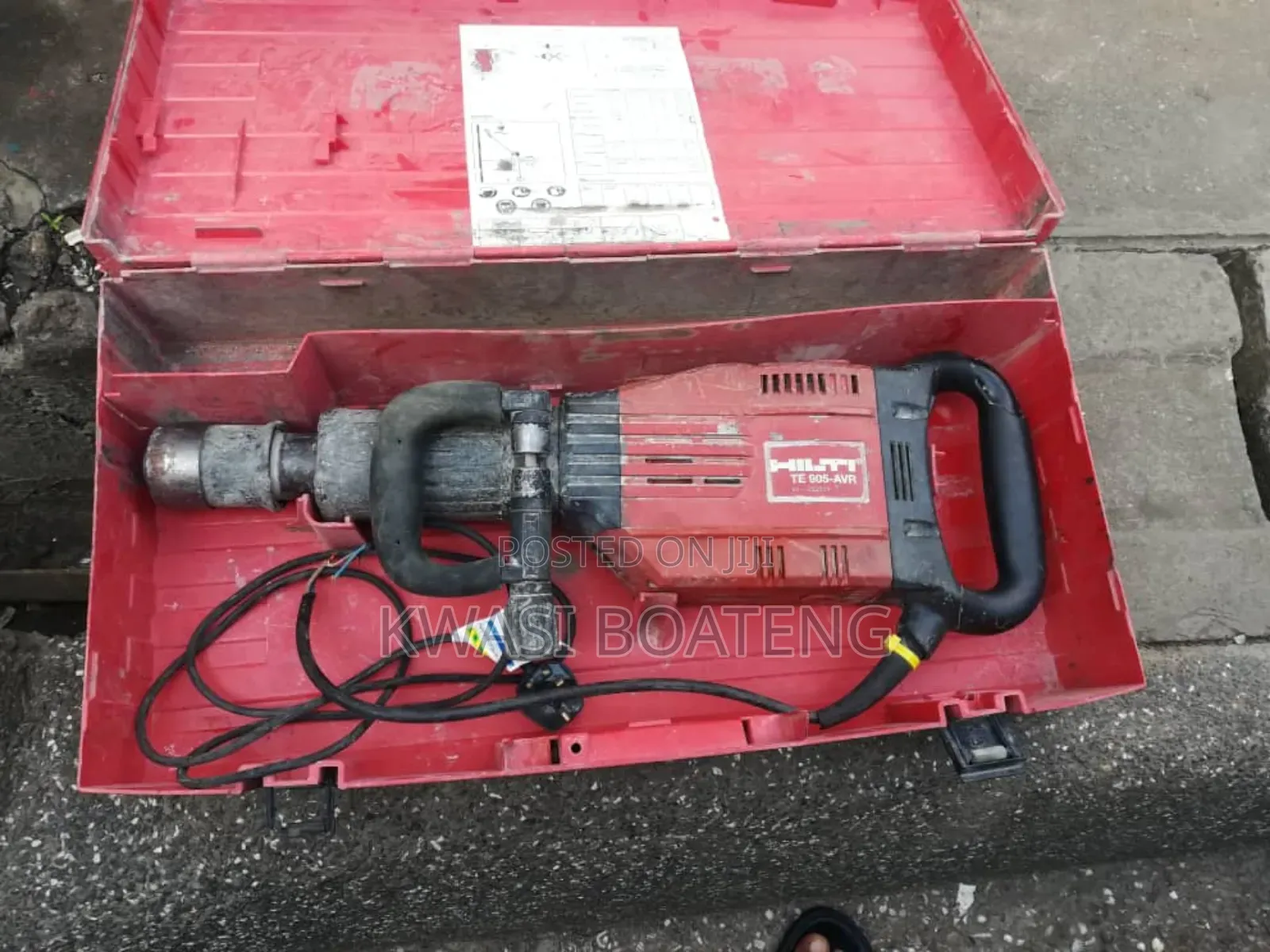 Very Powerful Concrete Demolition Breaker